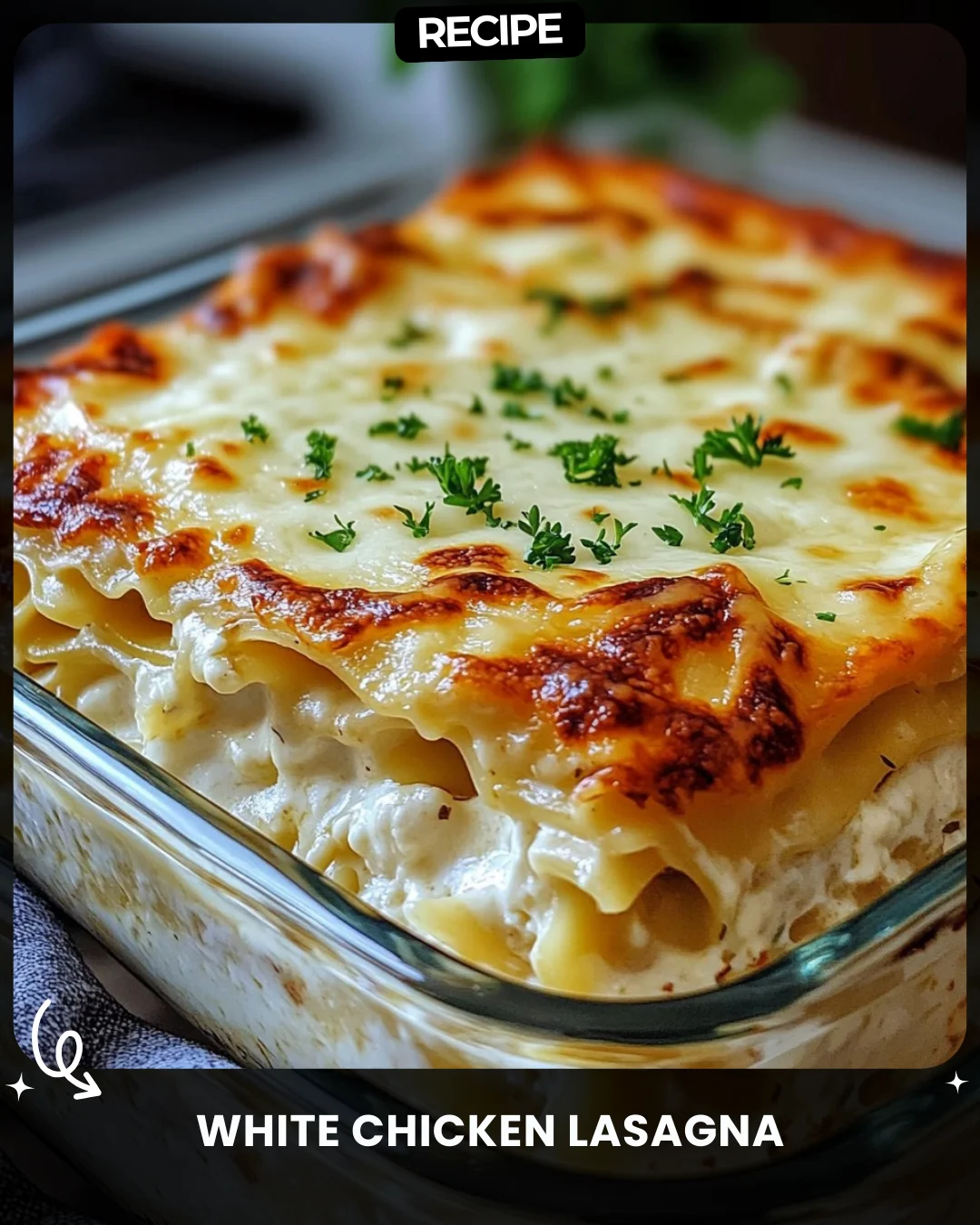 White Chicken Lasagna