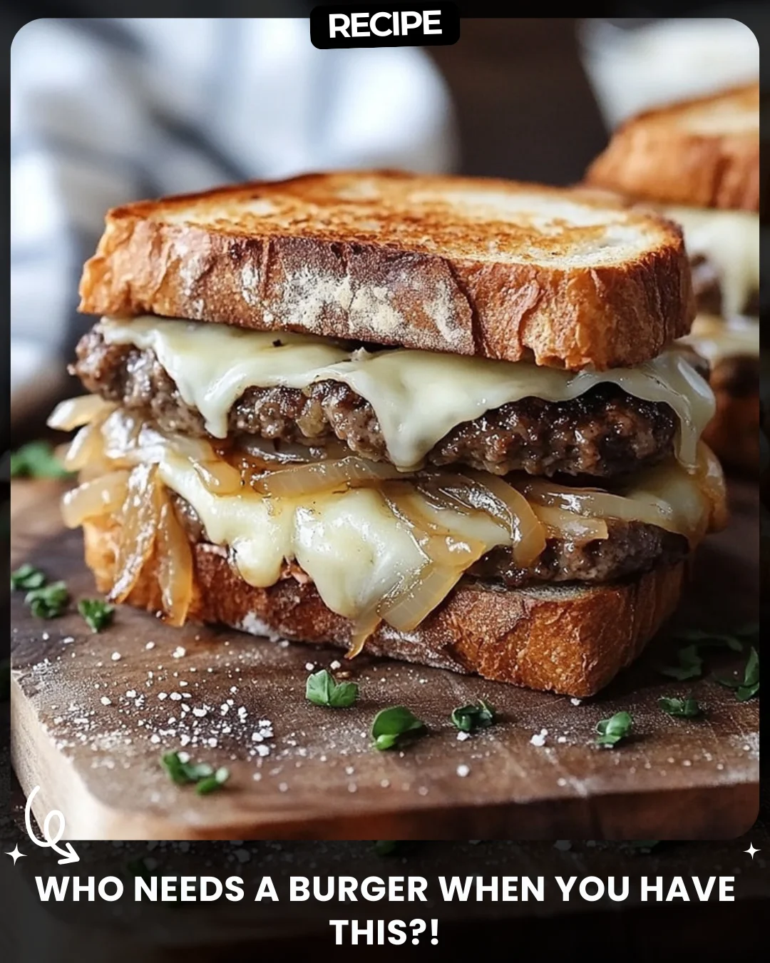 Who Needs a Burger When You Have This?!