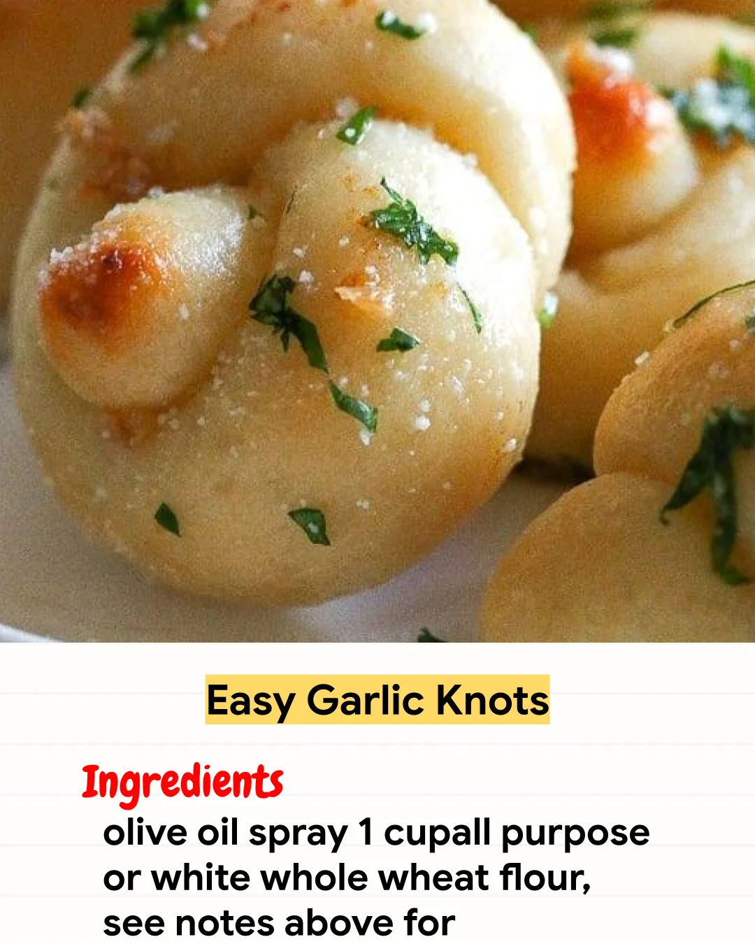 Air Fryer Recipe Easy Garlic Knots