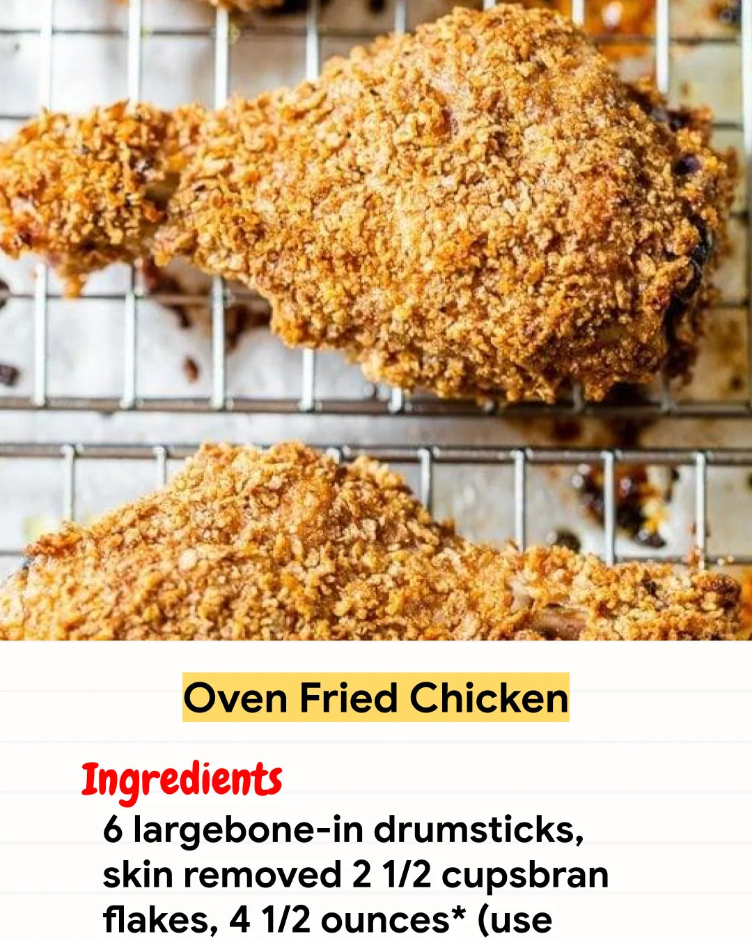 Air Fryer Recipe Oven Fried Chicken