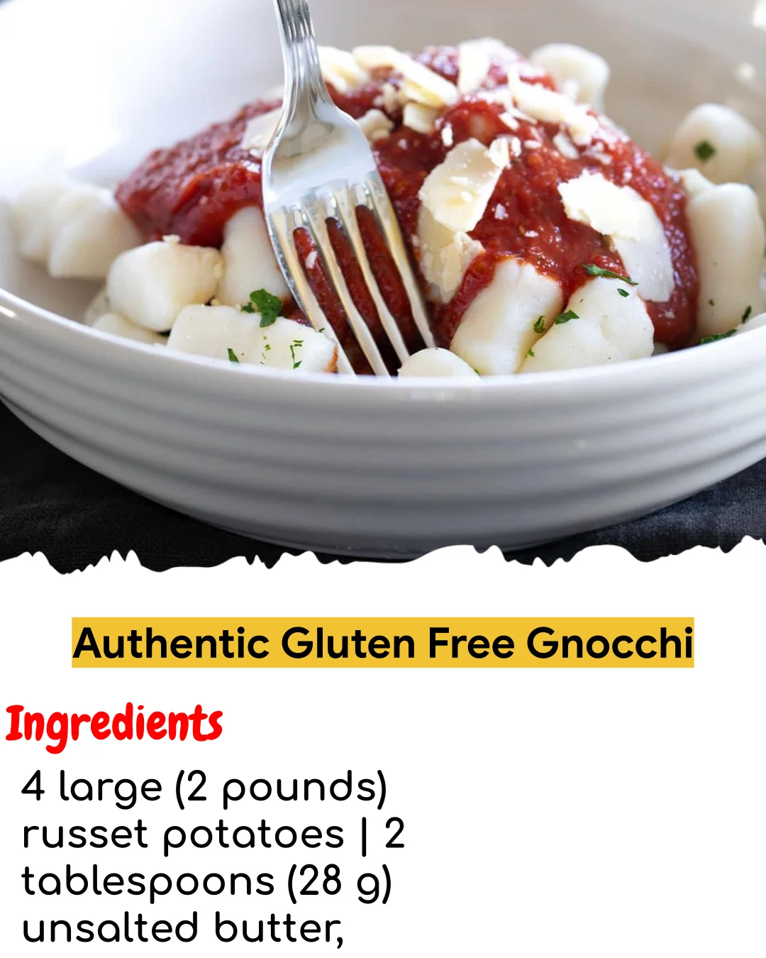 Authentic Gluten Free Gnocchi (Meal Prep Friendly)