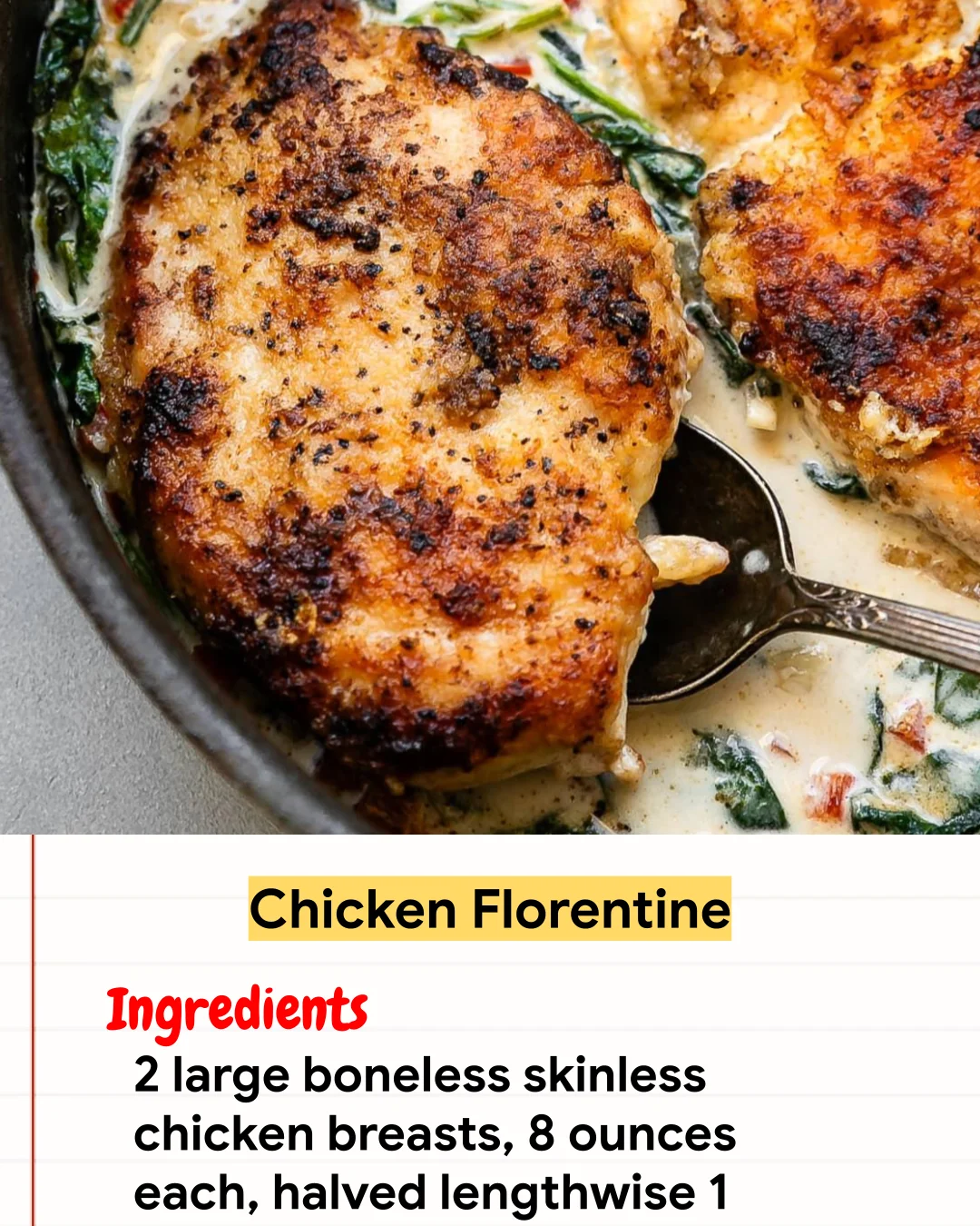 Chicken Recipe Chicken Florentine