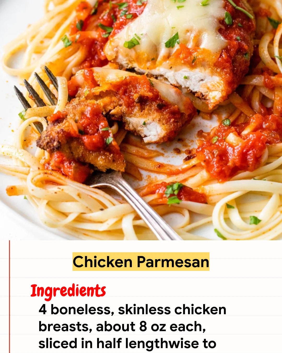 Chicken Recipe Chicken Parmesan