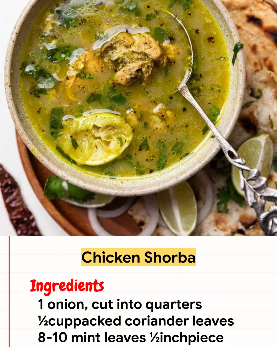 Chicken Recipe Chicken Shorba
