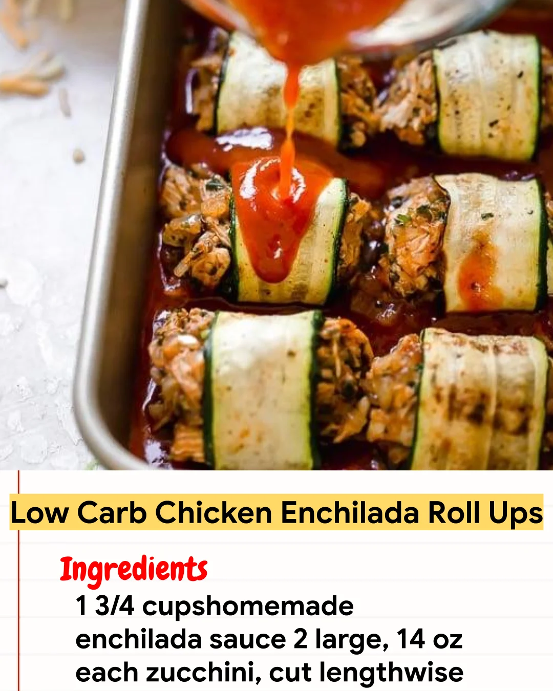 Chicken Recipe Low Carb Chicken Enchilada Roll Ups