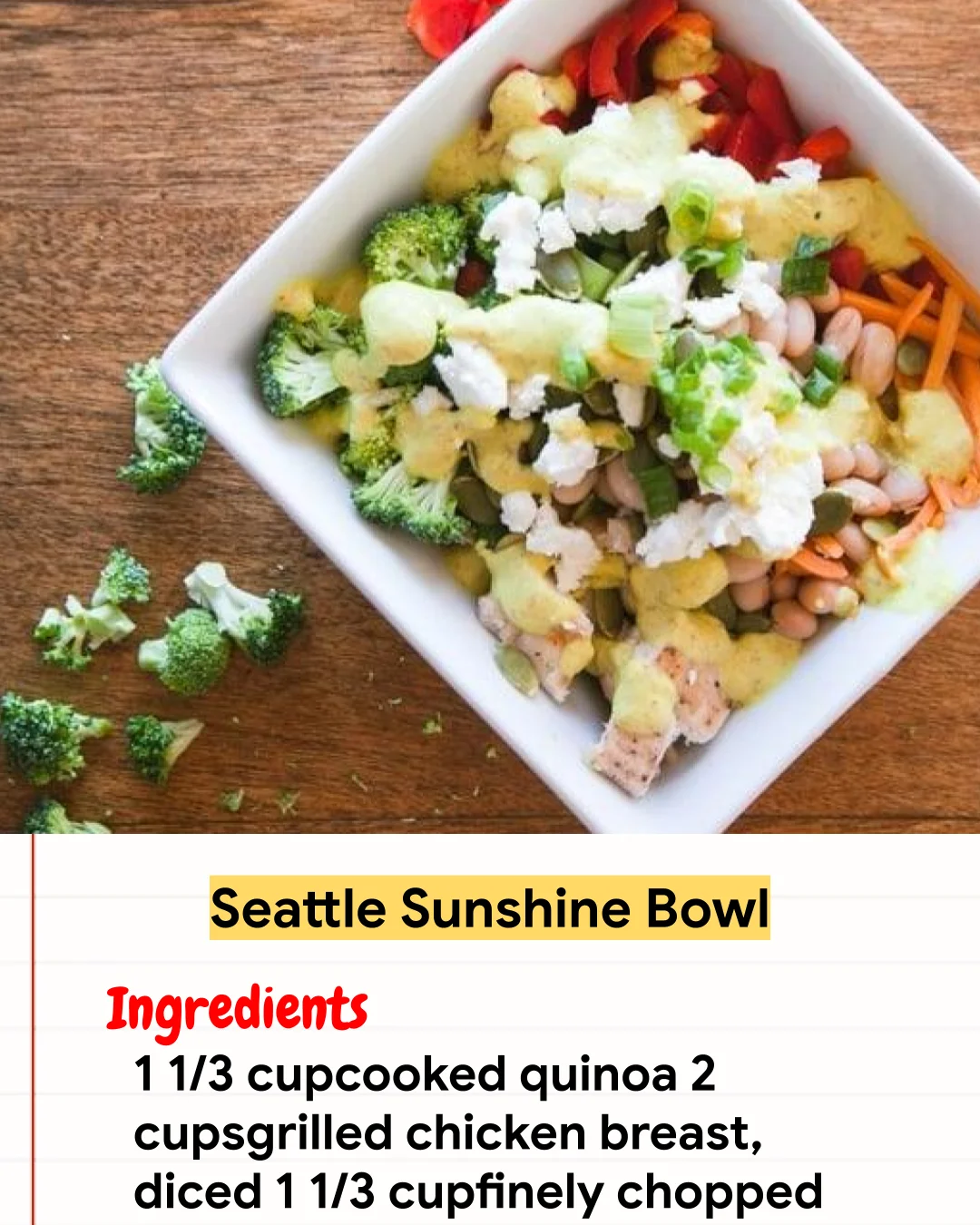 Chicken Recipe Seattle Sunshine Bowl