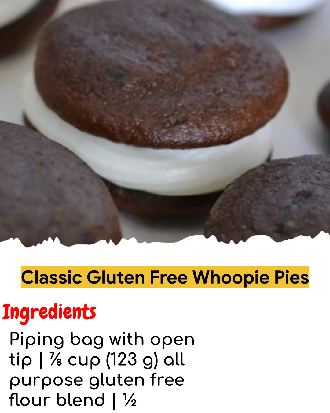 Classic Gluten Free Whoopie Pies (Tested 10+ Times)