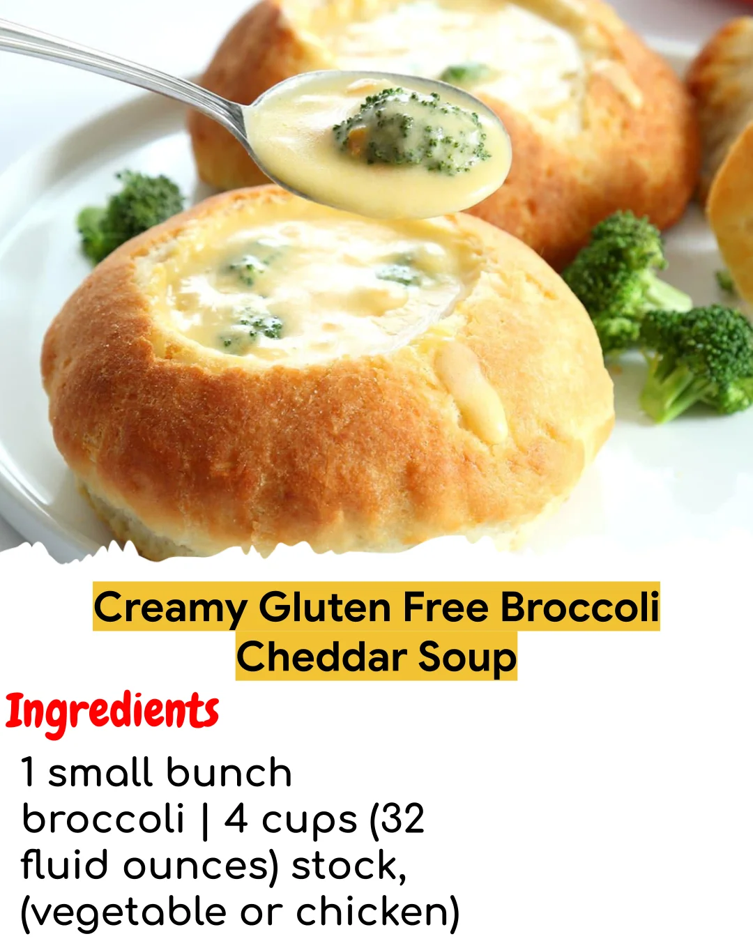 Creamy Gluten Free Broccoli Cheddar Soup (Chef-Developed)