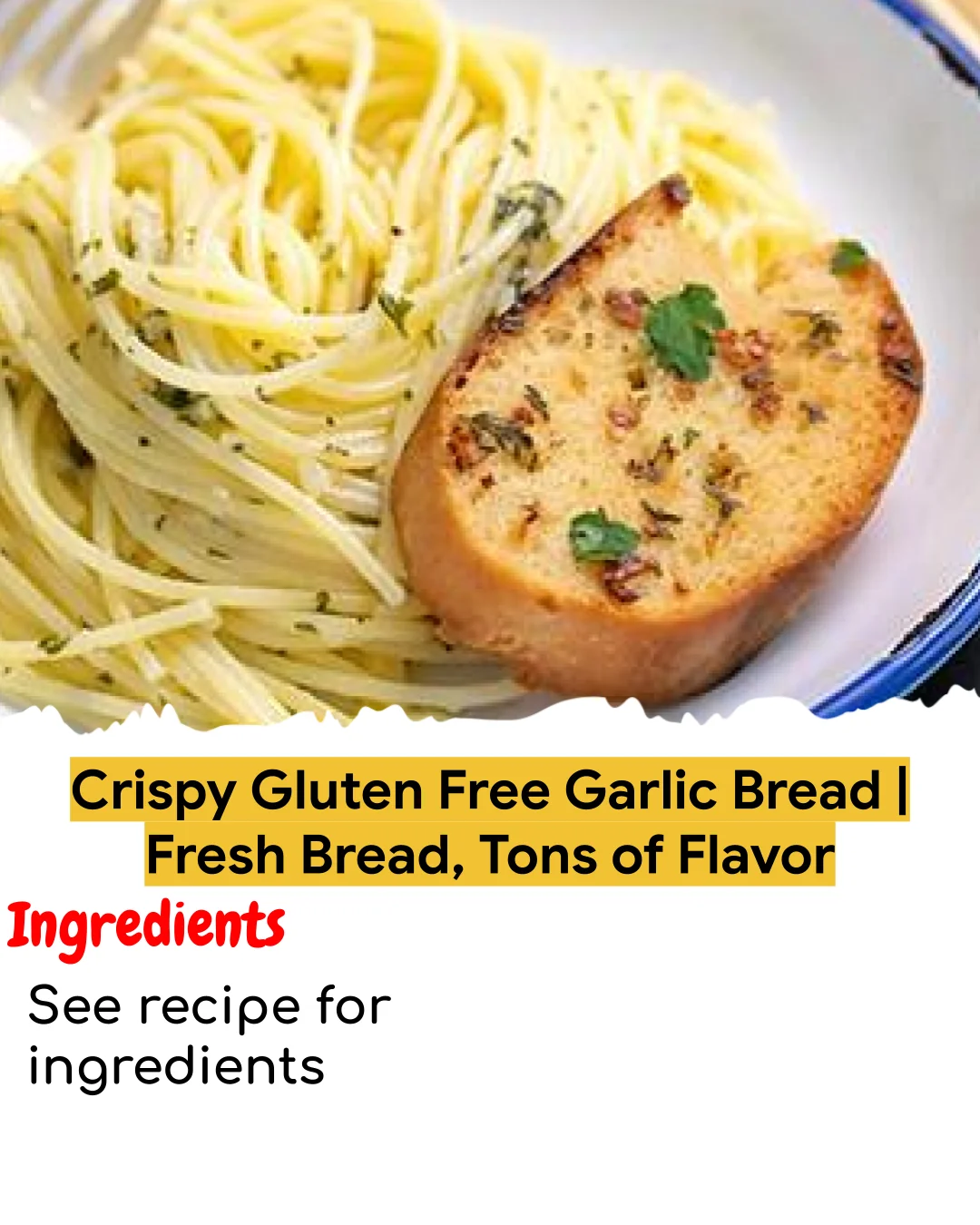 Crispy Gluten Free Garlic Bread | Fresh Bread, Tons of Flavor (Easy 60-Minute)