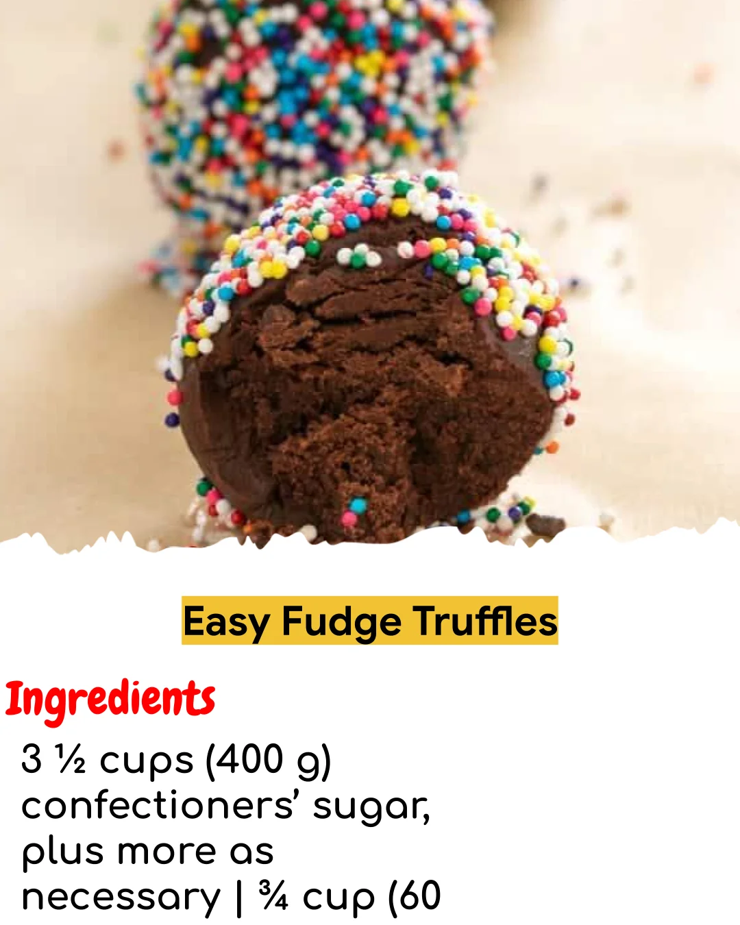 Easy Fudge Truffles (Chef-Developed)