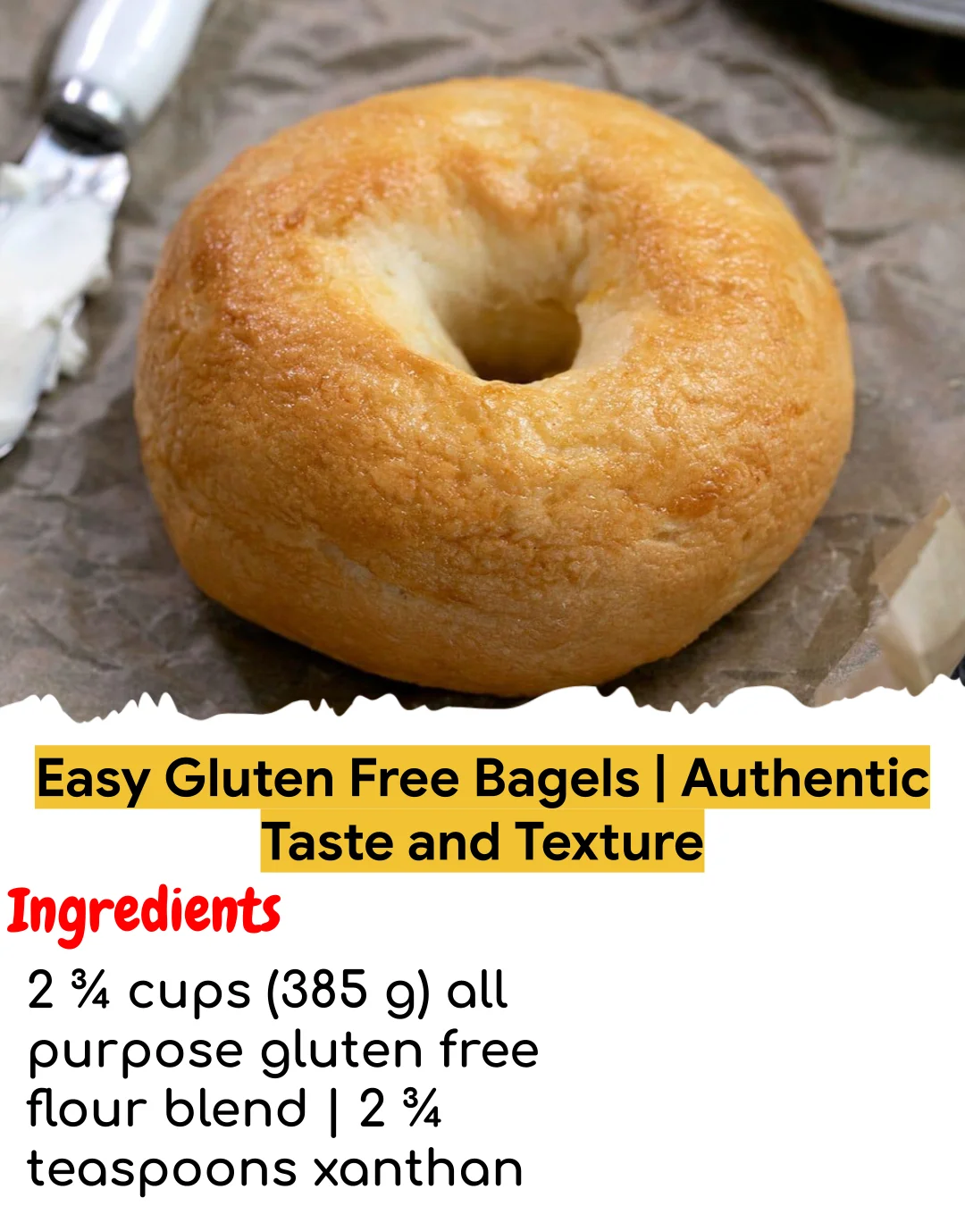 Easy Gluten Free Bagels | Authentic Taste and Texture (Easy 60-Minute)