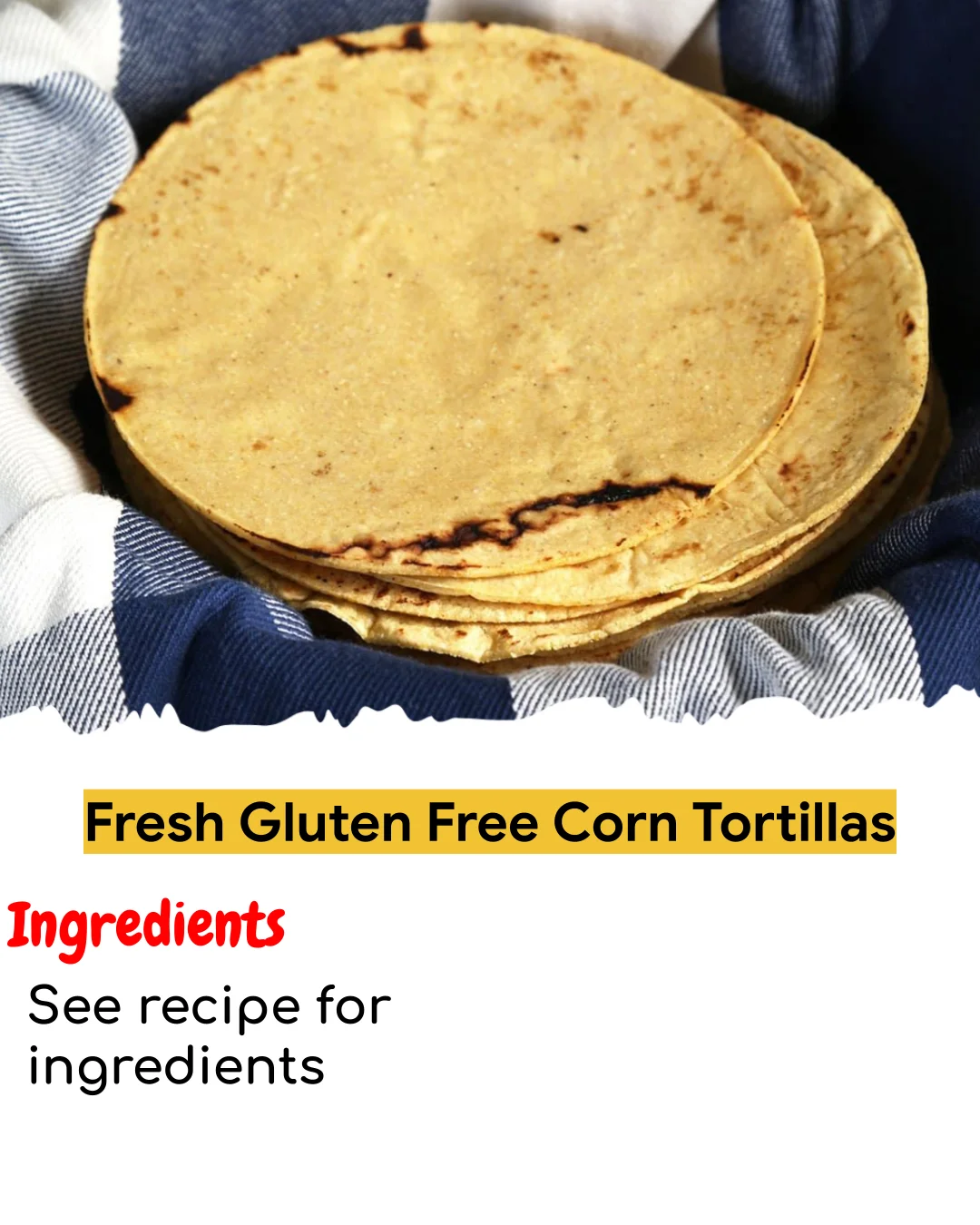 Fresh Gluten Free Corn Tortillas (Tested 10+ Times)