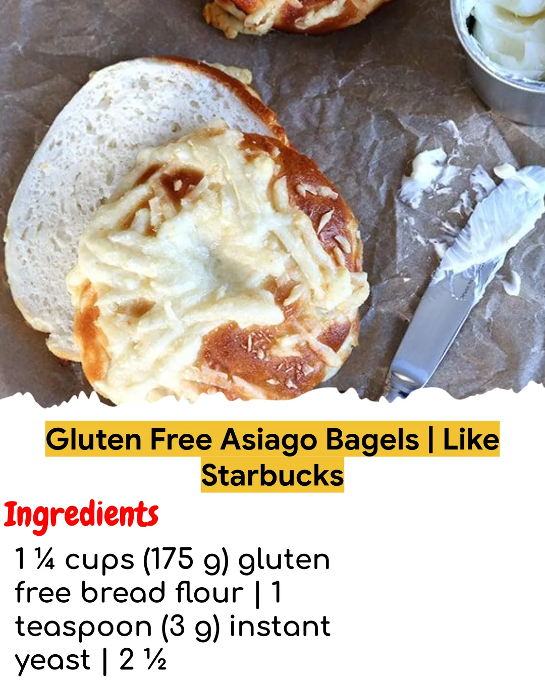 Gluten Free Asiago Bagels | Like Starbucks (Tested 10+ Times)