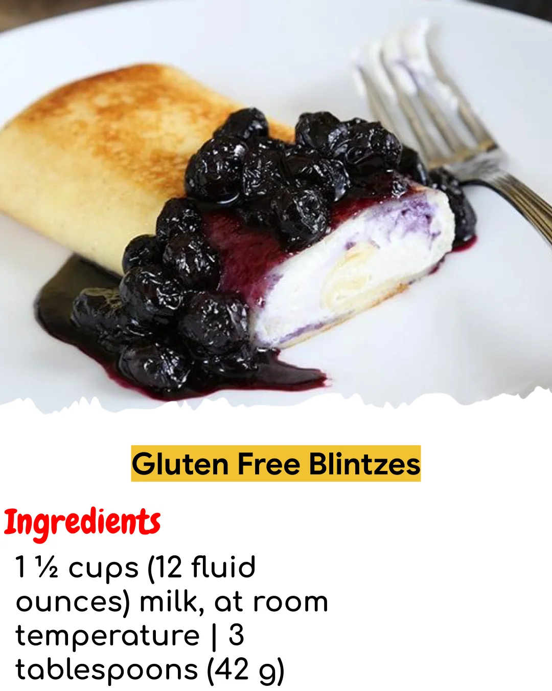Gluten Free Blintzes (Easy 60-Minute)