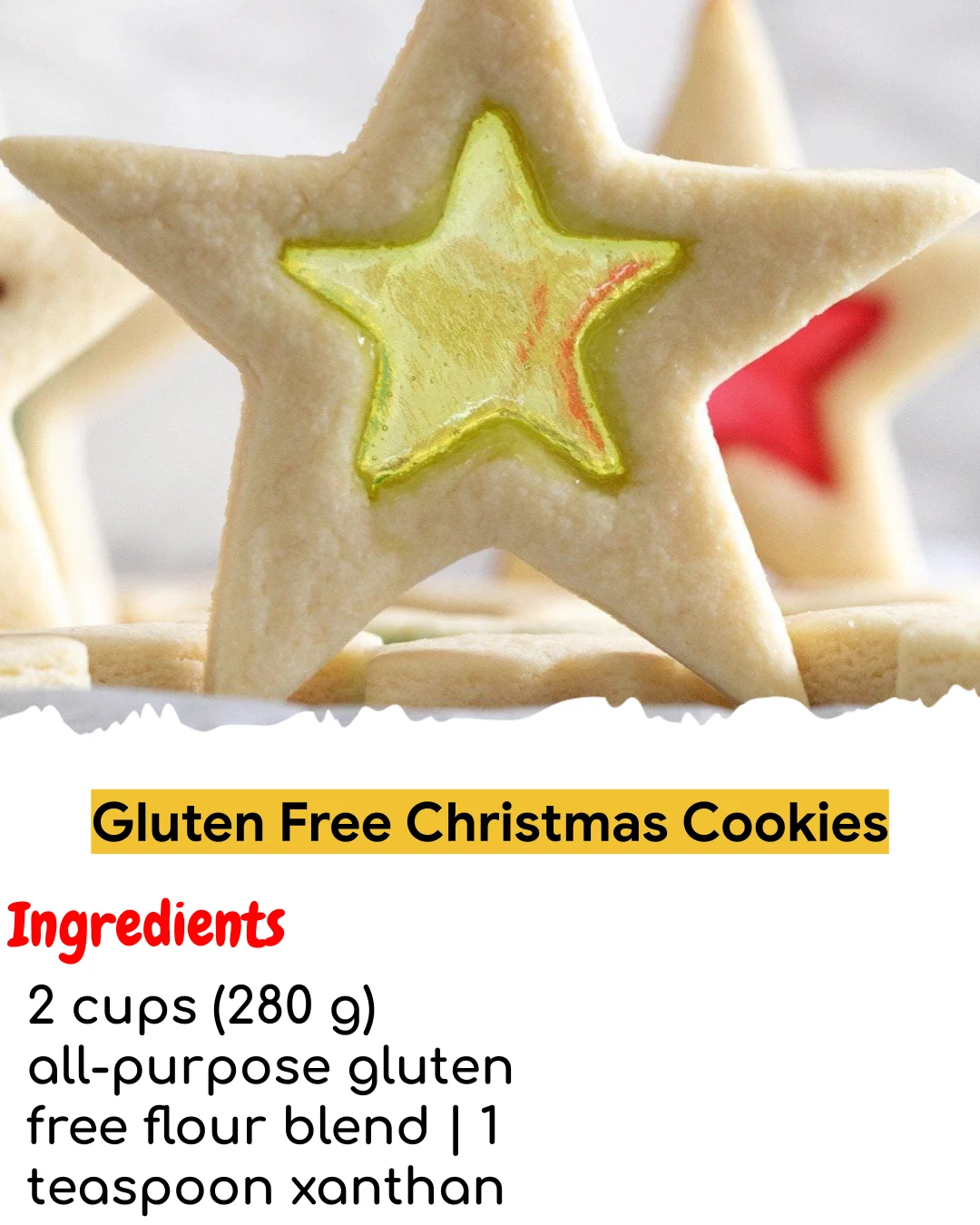 Gluten Free Christmas Cookies (Chef-Developed)