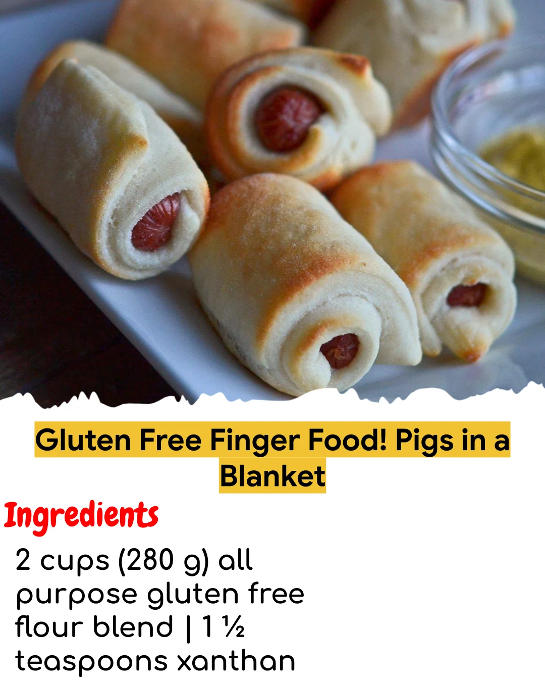 Gluten Free Finger Food! Pigs in a Blanket (Chef-Developed)