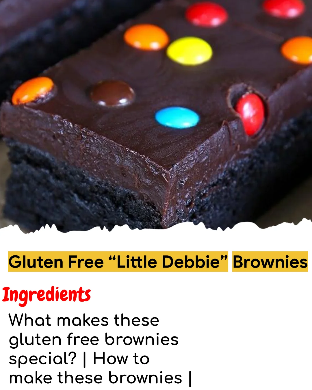 Gluten Free “Little Debbie” Brownies (Tested 10+ Times)