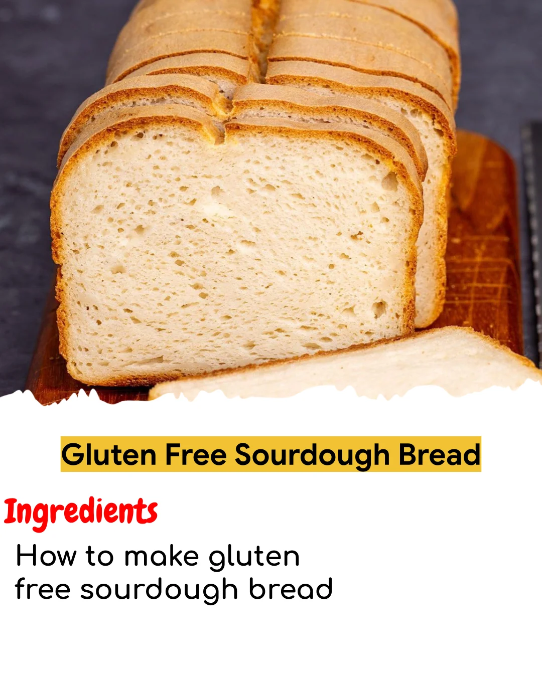 Gluten Free Sourdough Bread (Easy 60-Minute)