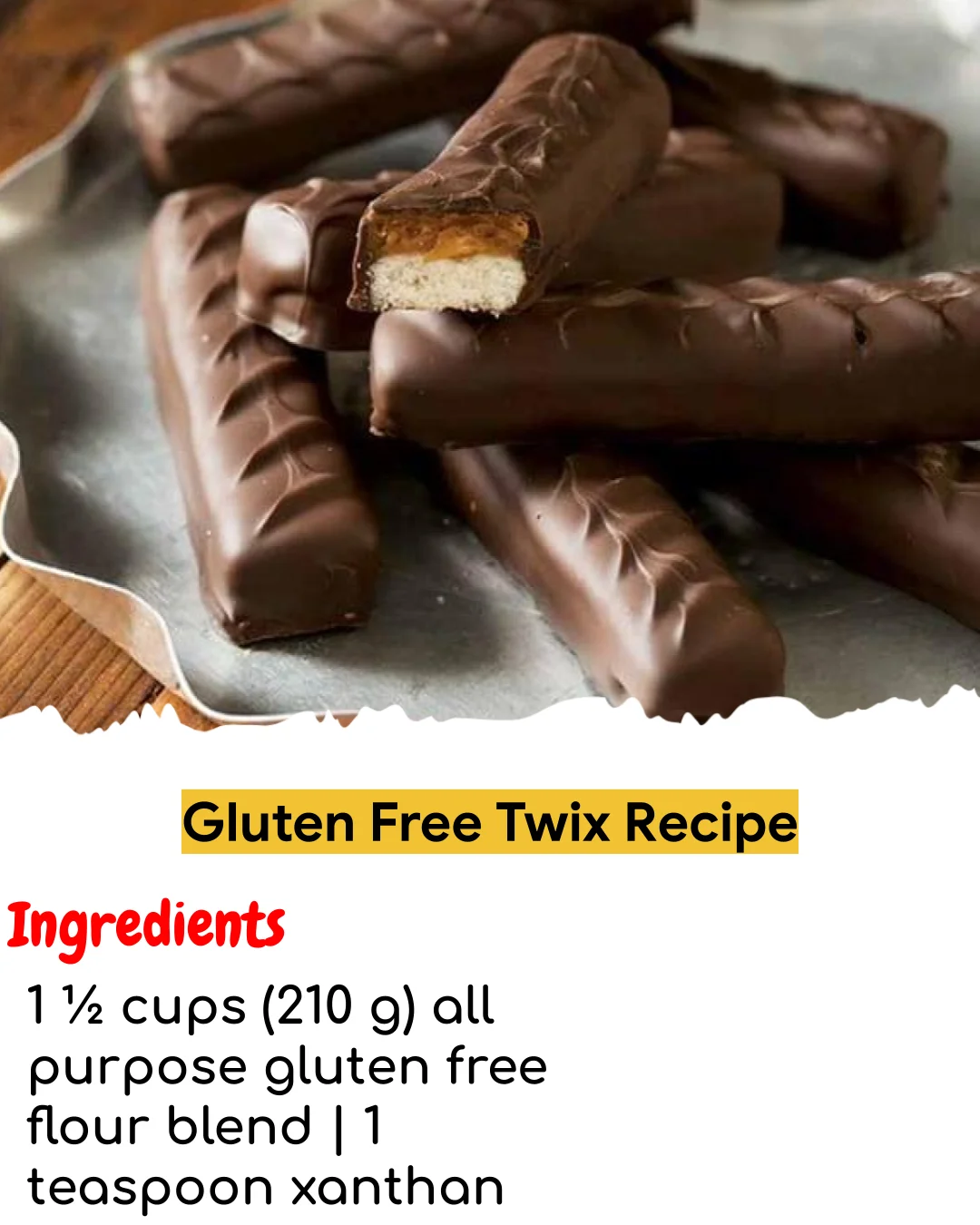 Gluten Free Twix Recipe (Easy 60-Minute)