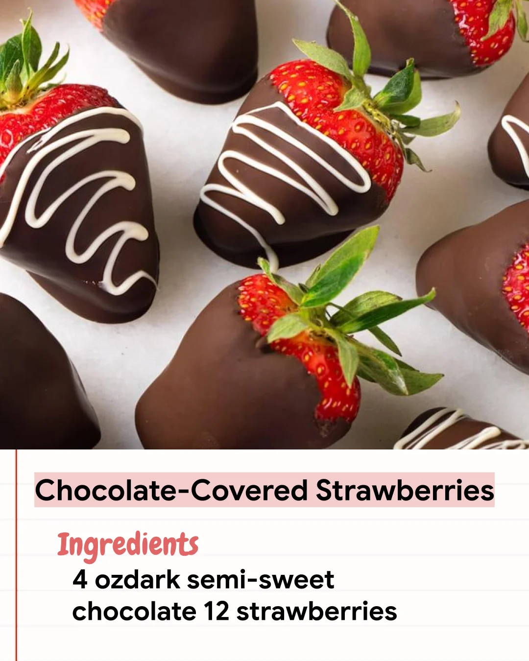 Low Carb Recipe Chocolate-Covered Strawberries