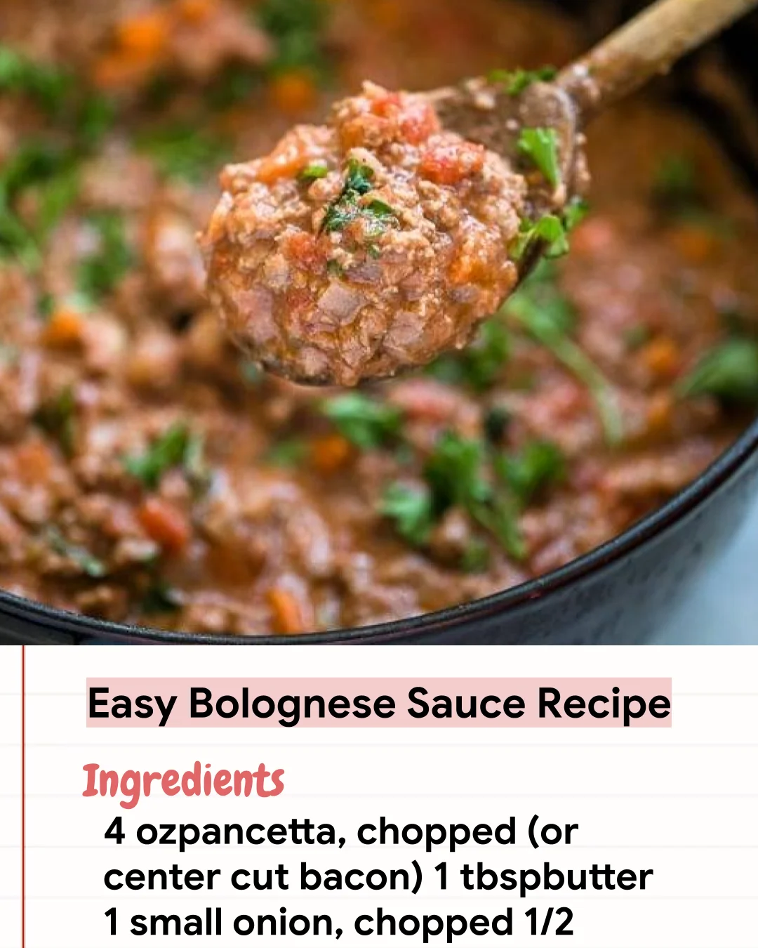 Low Carb Recipe Easy Bolognese Sauce Recipe