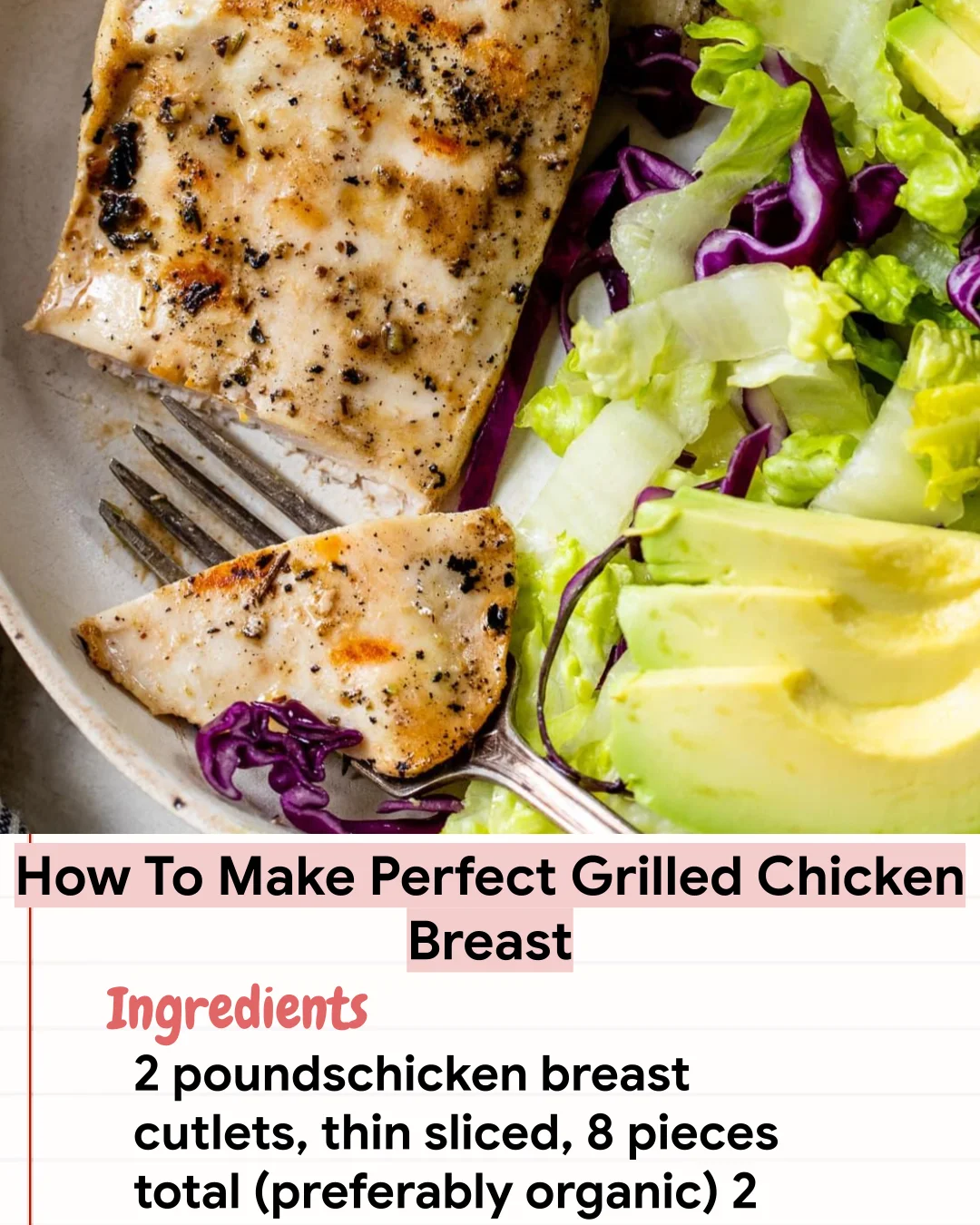Low Carb Recipe How To Make Perfect Grilled Chicken Breast