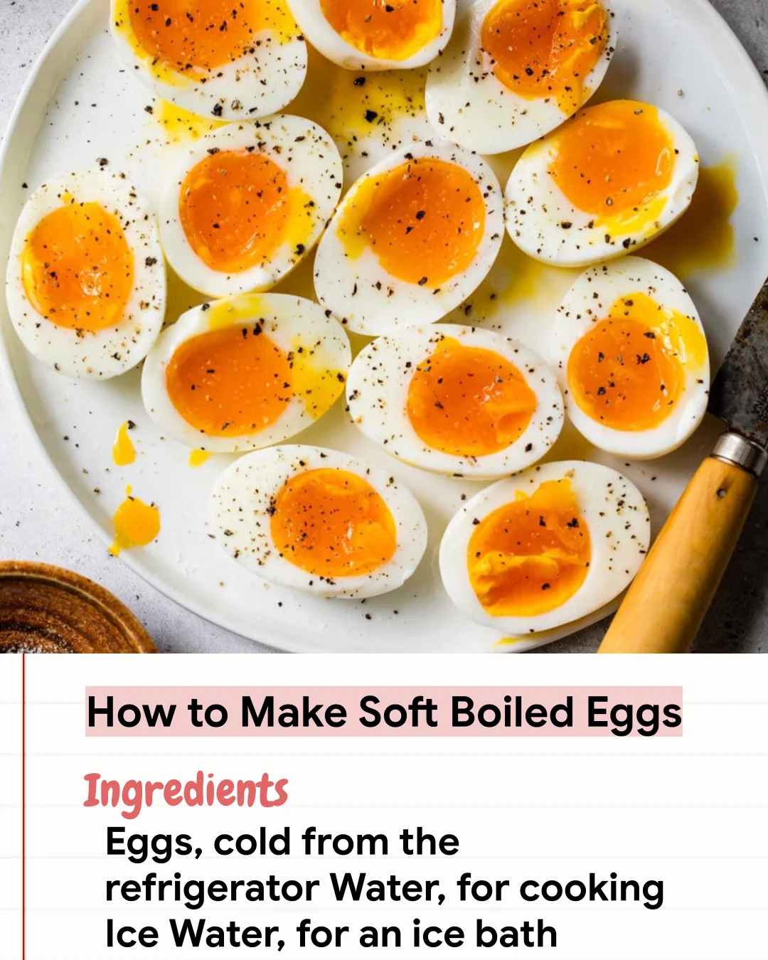 Low Carb Recipe How to Make Soft Boiled Eggs
