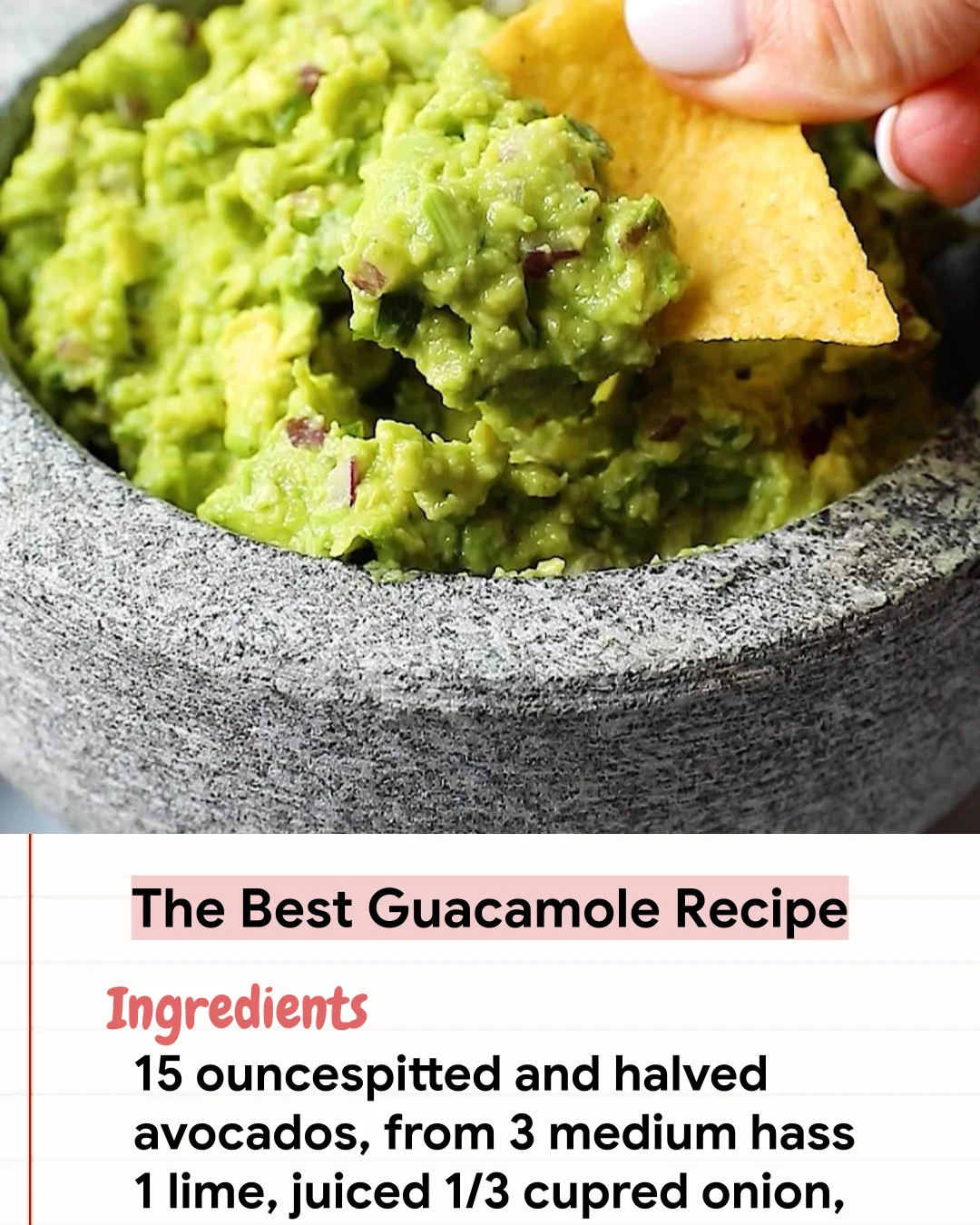 Low Carb Recipe The Best Guacamole Recipe