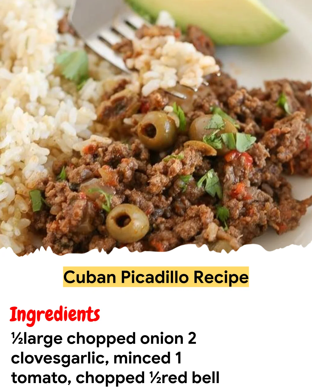 Meal Prep Recipe Cuban Picadillo Recipe