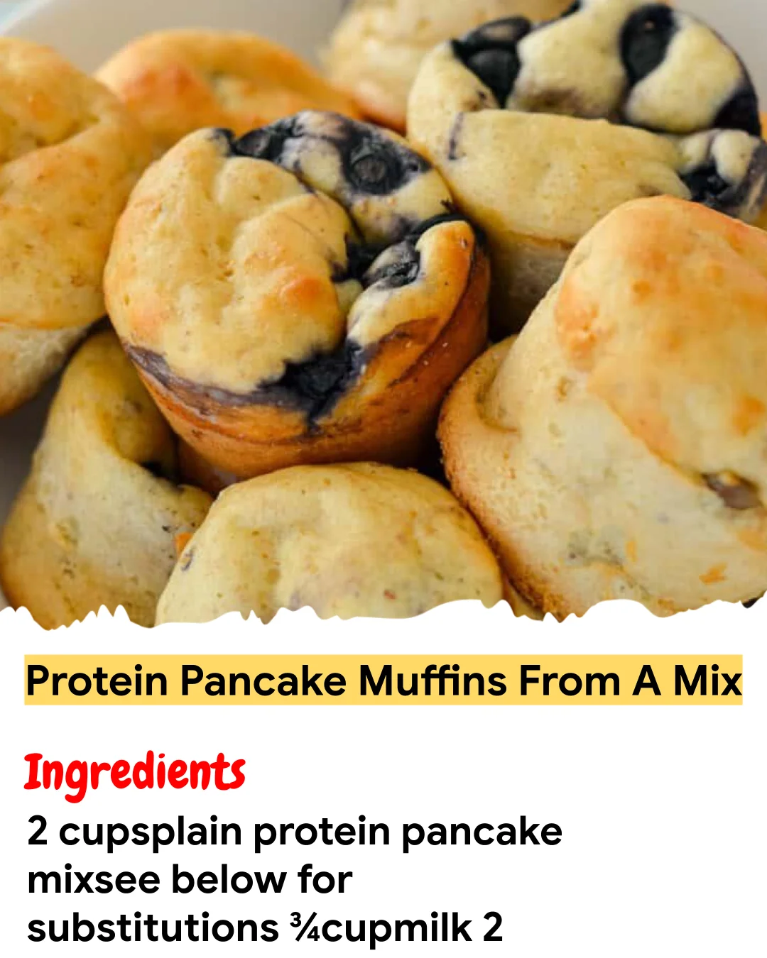 Meal Prep Recipe Protein Pancake Muffins From A Mix