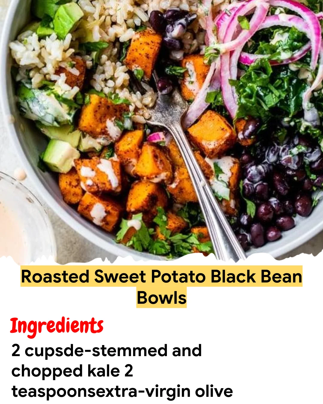 Meal Prep Recipe Roasted Sweet Potato Black Bean Bowls