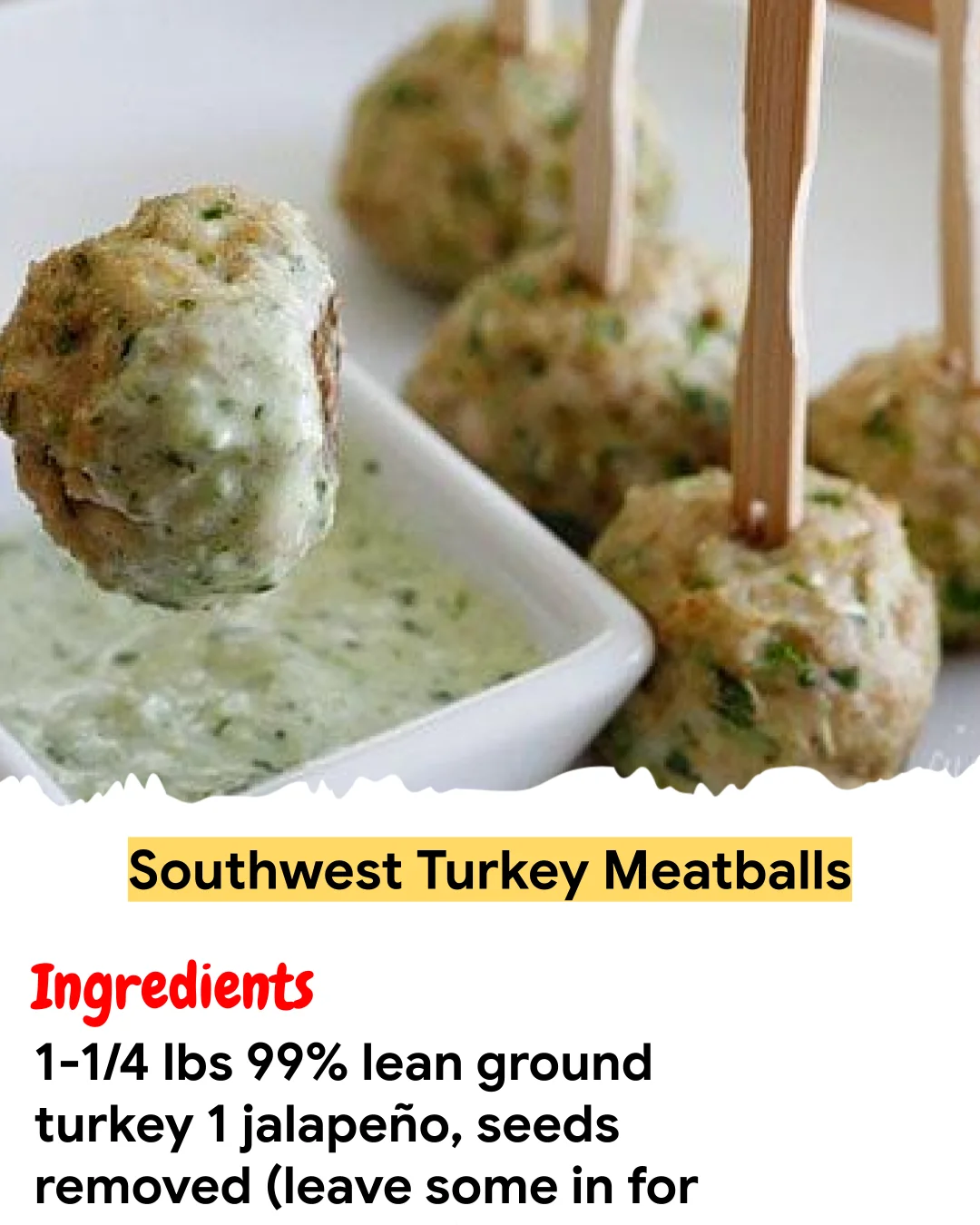 Meal Prep Recipe Southwest Turkey Meatballs
