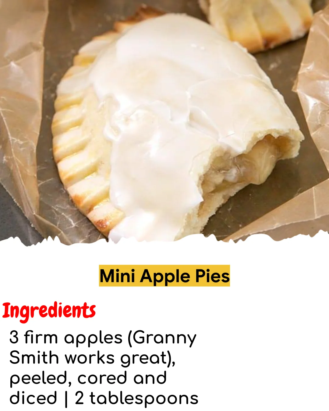 Mini Apple Pies (Meal Prep Friendly)