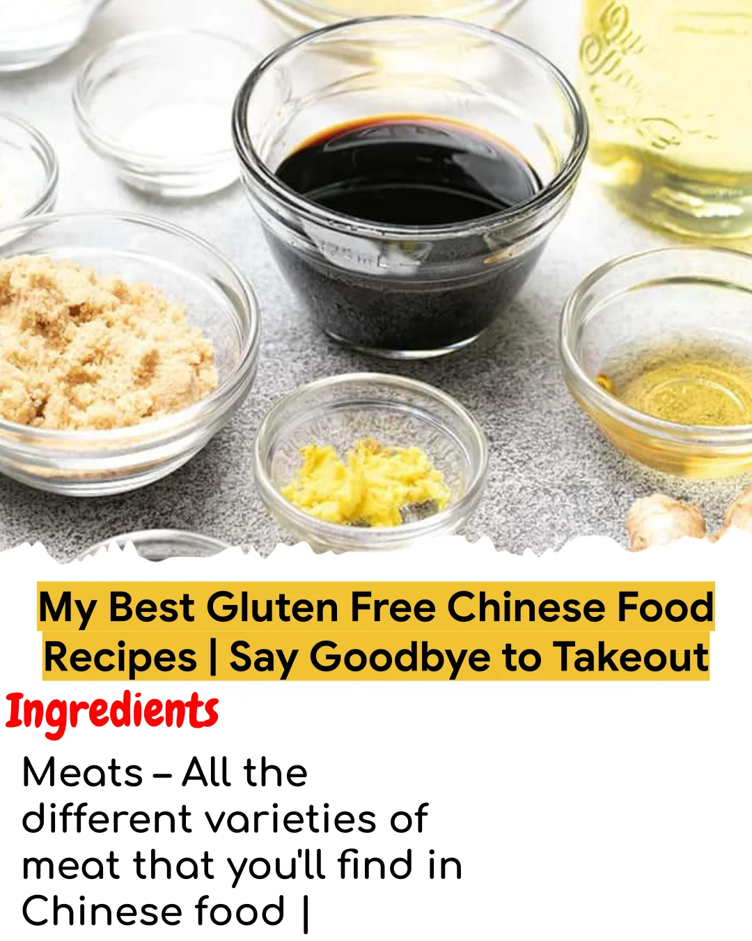My Best Gluten Free Chinese Food Recipes | Say Goodbye to Takeout (Meal Prep Friendly)