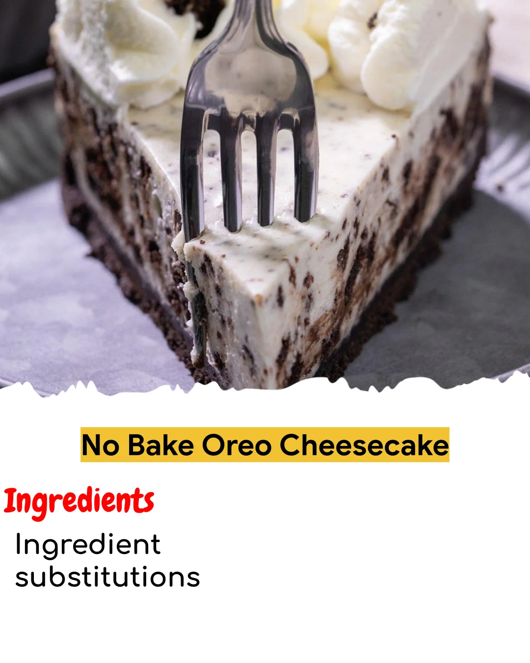 No Bake Oreo Cheesecake (Chef-Developed)