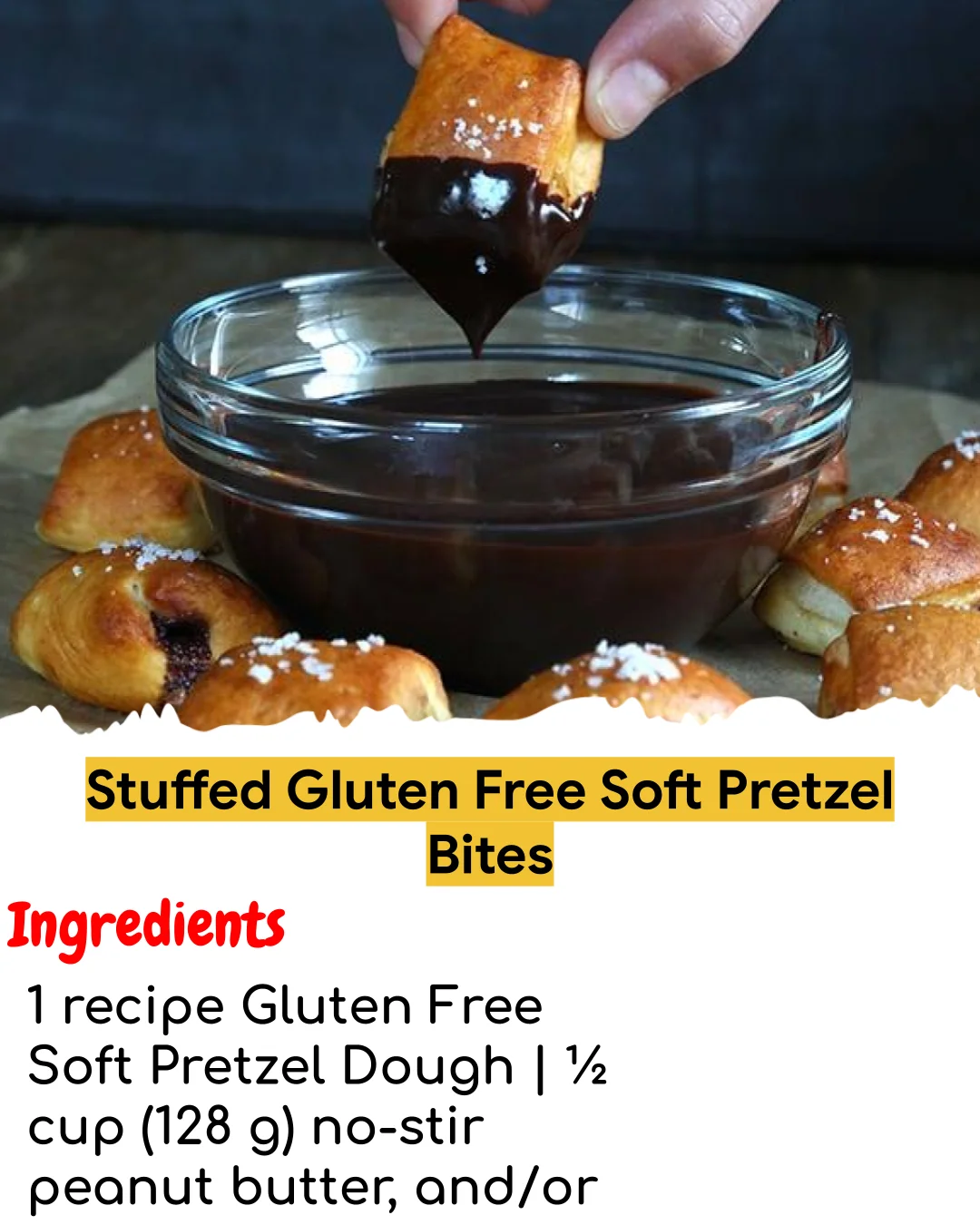 Stuffed Gluten Free Soft Pretzel Bites (Tested 10+ Times)