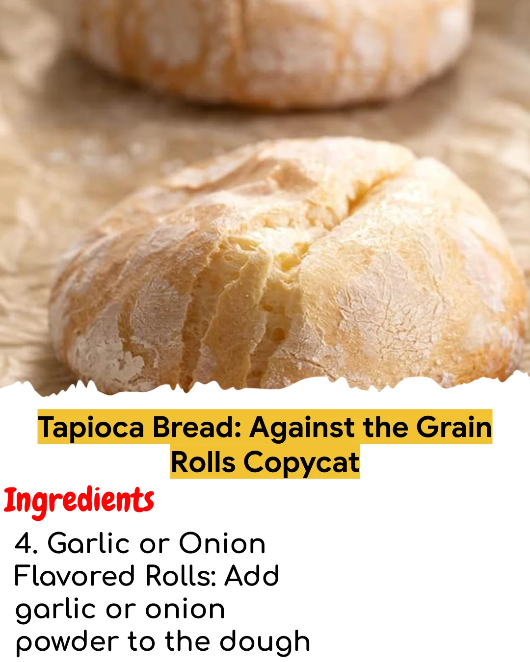 Tapioca Bread: Against the Grain Rolls Copycat (Tested 10+ Times)