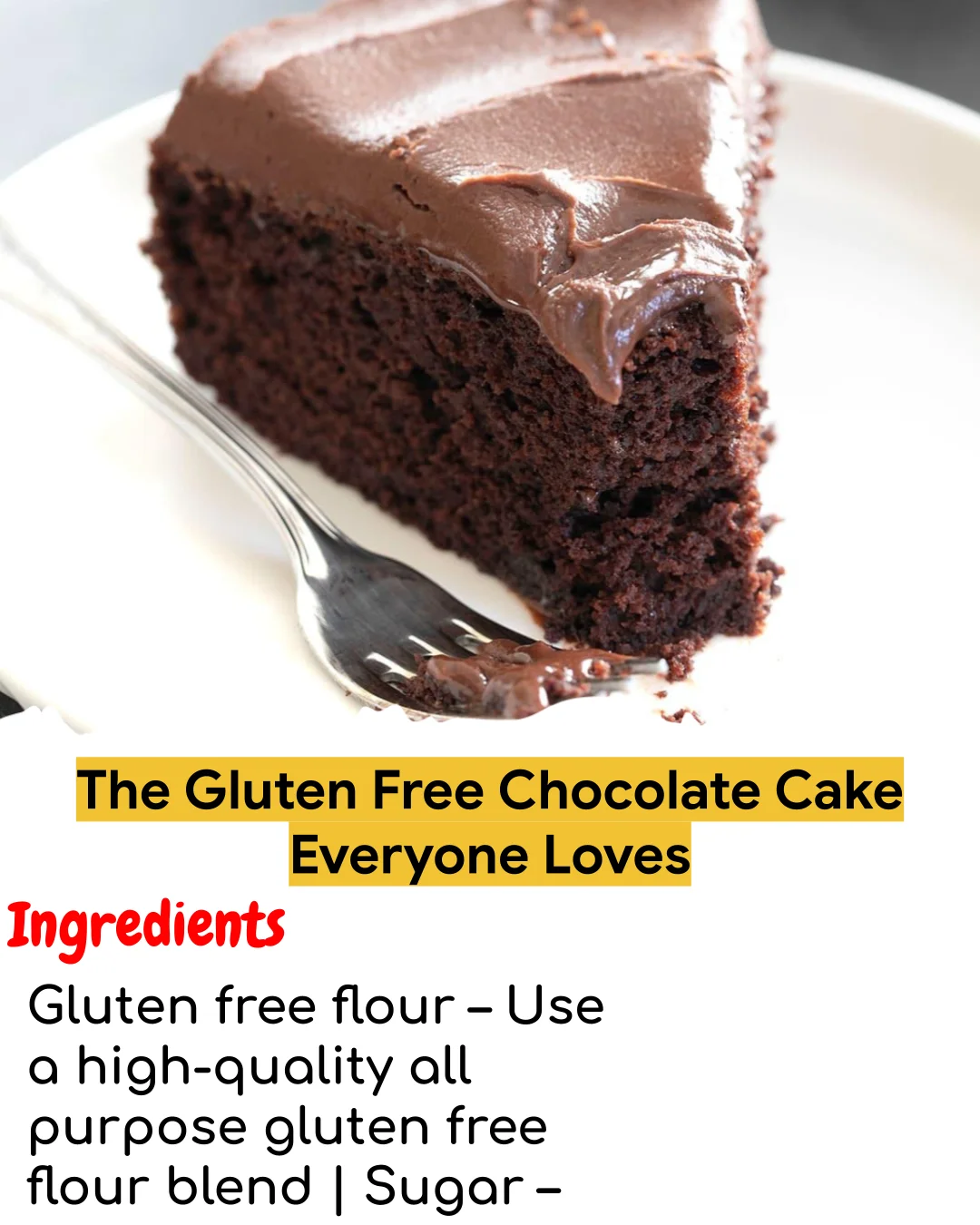 The Gluten Free Chocolate Cake Everyone Loves (Chef-Developed)