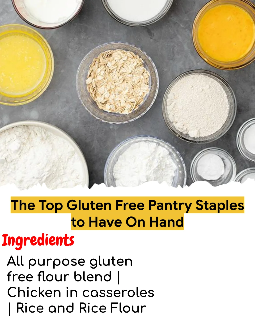 The Top Gluten Free Pantry Staples to Have On Hand (Tested 10+ Times)